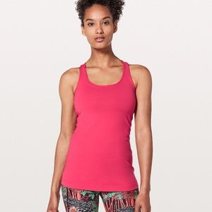 Lululemon top bright peachy orangey color top